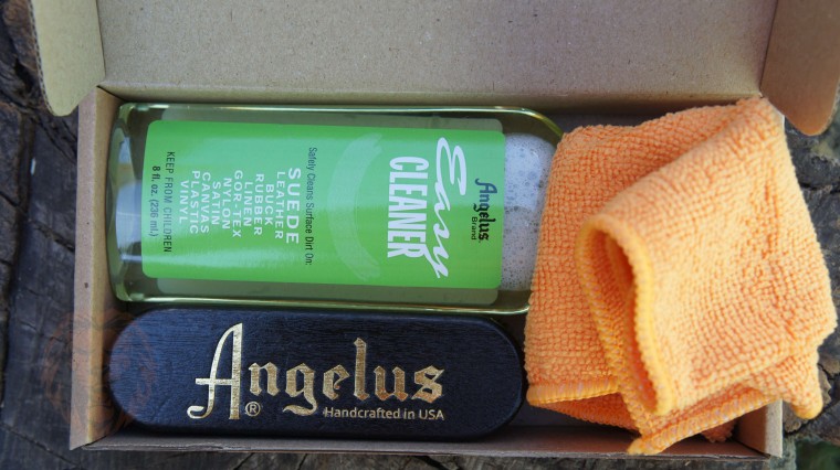 Набір для чищення взуття Angelus easy cleaner kit #1